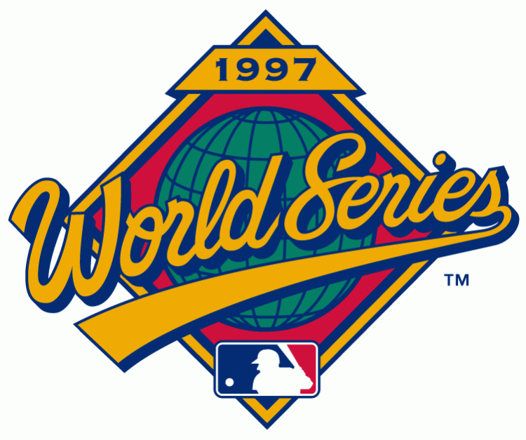 MLB World Series 1997 Primary Logo iron on transfers for clothing
